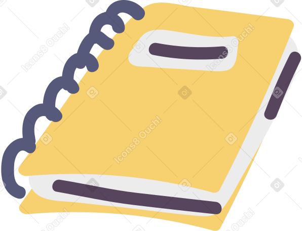 cuaderno PNG, SVG