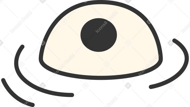 ojo de halloween PNG, SVG