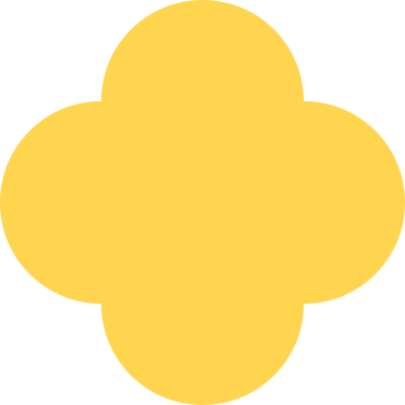 Quadrifólio amarelo PNG, SVG