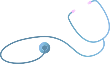blaues stethoskop PNG, SVG