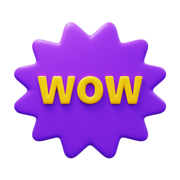 wow button PNG, SVG