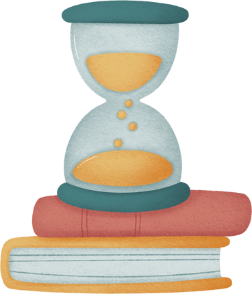 Hourglass books PNG、SVG