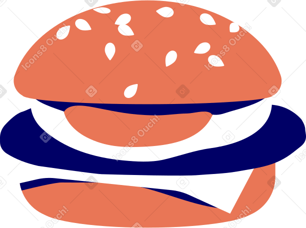 бургер в PNG, SVG
