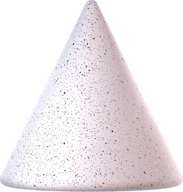 textured concrete cone PNG, SVG