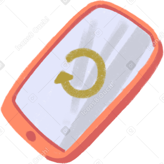 cell phone Illustration in PNG, SVG