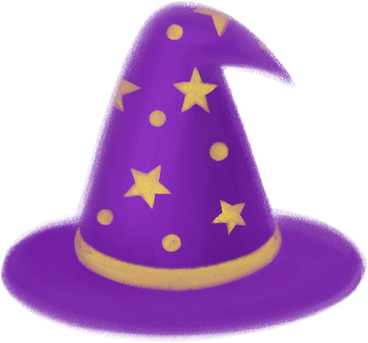 Wizard hat PNG, SVG