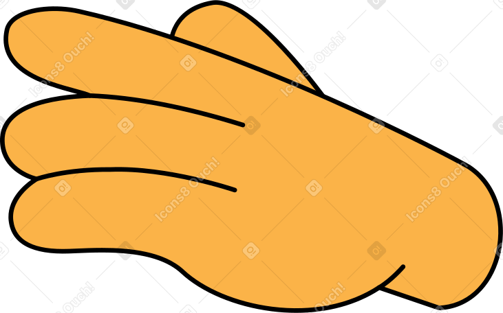 hand streched reaching for something Illustration in PNG, SVG
