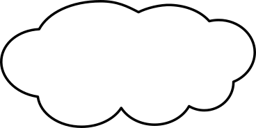 big white cloud PNG, SVG