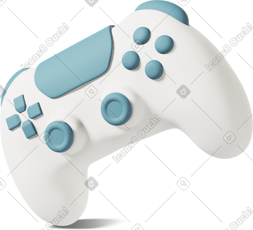 3D game controller PNG, SVG