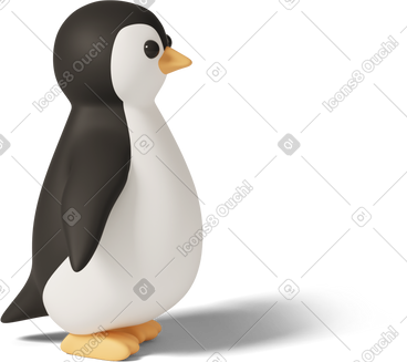 Little penguin PNG, SVG