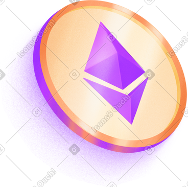 Coin ethereum PNG, SVG