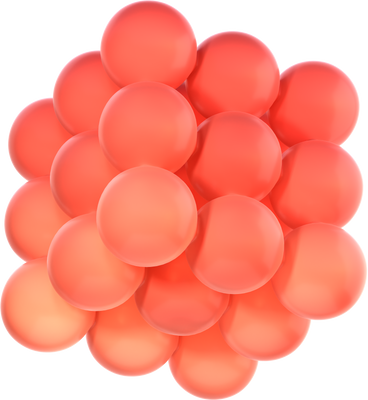 cluster of spheres PNG, SVG