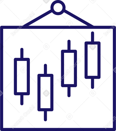 small poster with statistics Illustration in PNG, SVG