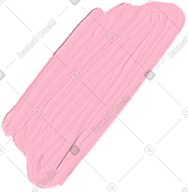 Pink paint smear PNG, SVG