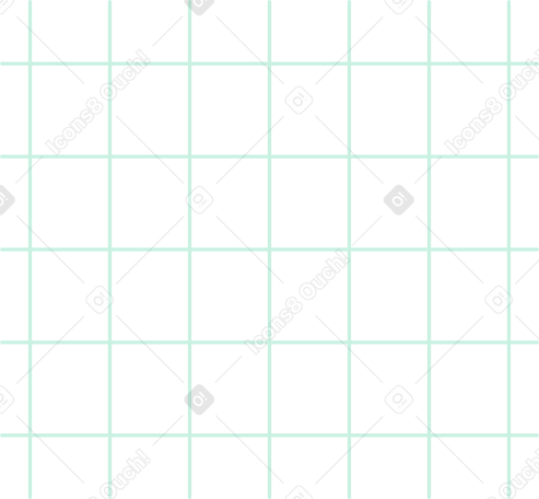 Griglia rettangolare verde PNG, SVG