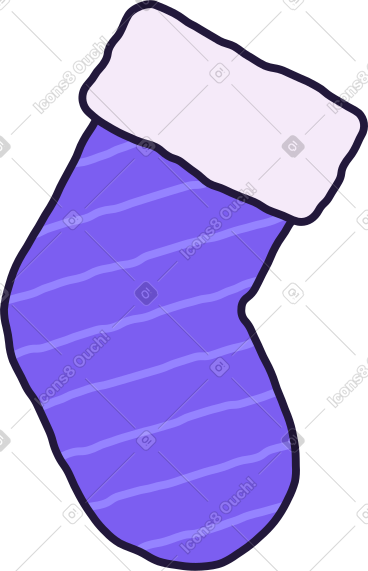 Christmas stocking PNG, SVG