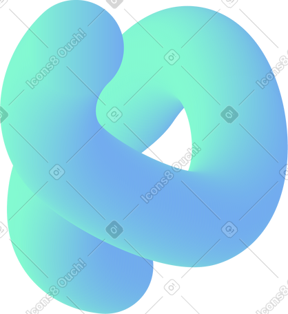 blue curved shape PNG, SVG