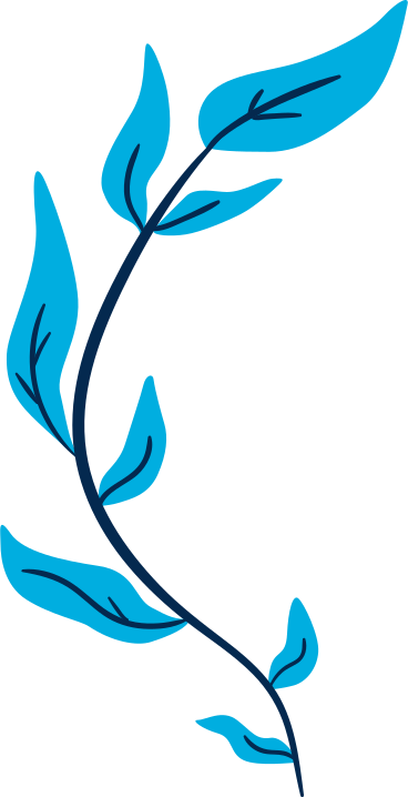 Rama con hojas PNG, SVG