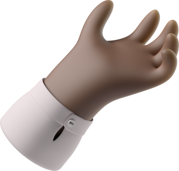 Рука с черной кожей в PNG, SVG