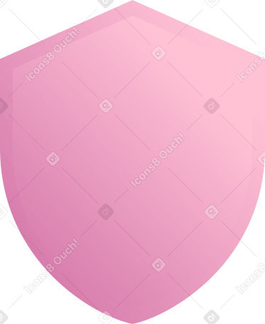 pink shield Illustration in PNG, SVG