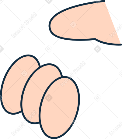 пальцы в PNG, SVG