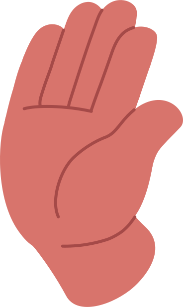 Dare il cinque con la mano PNG, SVG