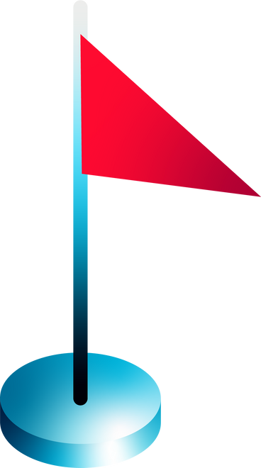 Красный флаг в PNG, SVG