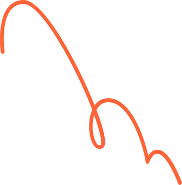 Curly line red PNG, SVG