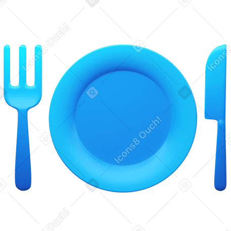3D 食器 PNG、SVG