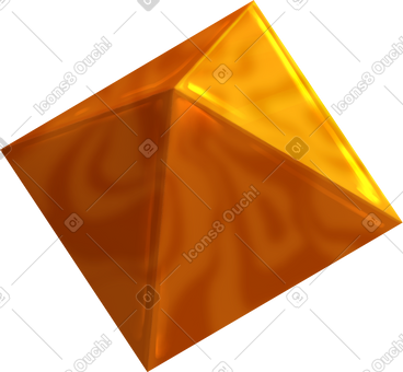 Orange dice PNG, SVG