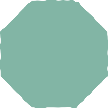 octagon green PNG, SVG