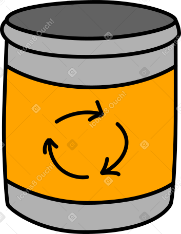 recycling bin Illustration in PNG, SVG