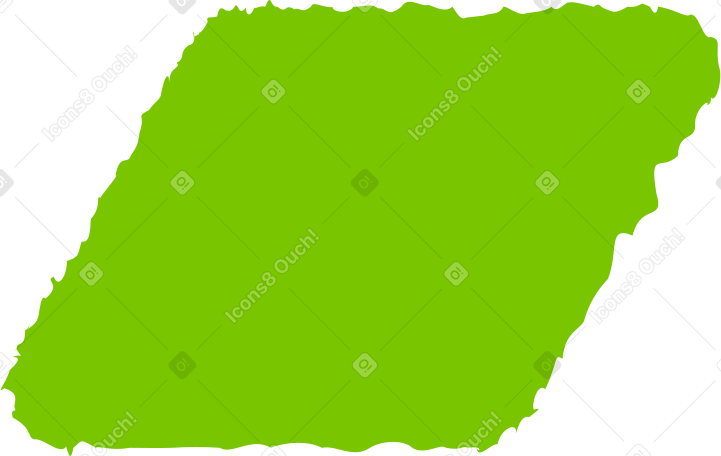 parallelogram green Illustration in PNG, SVG