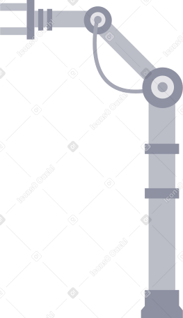 robot Illustration in PNG, SVG