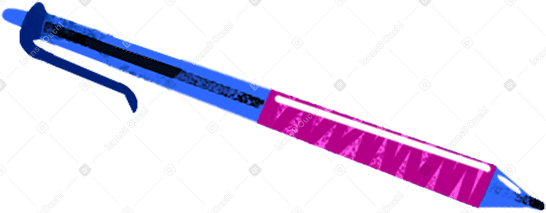 Синяя текстурная ручка в PNG, SVG