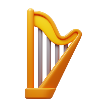 Harp PNG、SVG