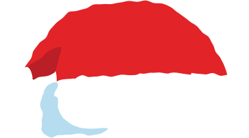 Christmas hat в PNG, SVG