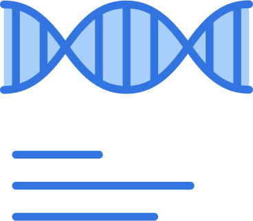 Dna icon and text PNG, SVG