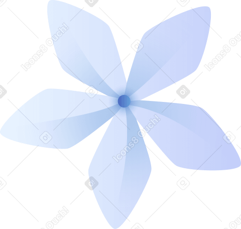 Белый цветок жасмина в PNG, SVG