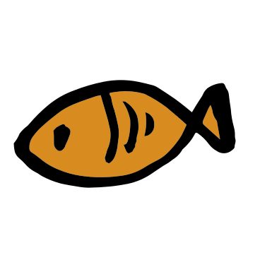Orangefarbener fisch PNG, SVG