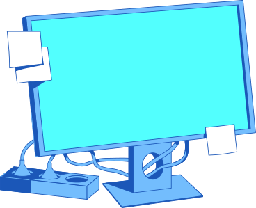 монитор в PNG, SVG