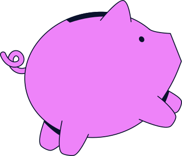 Piggy bank PNG, SVG