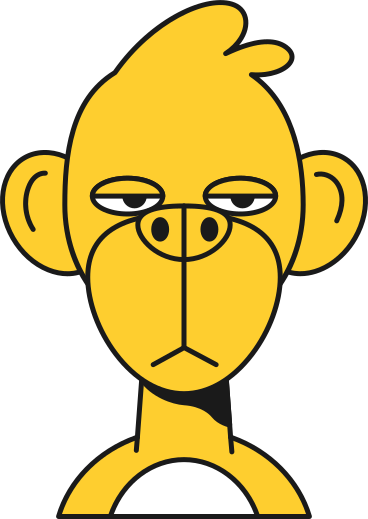 Голова обезьяны в PNG, SVG