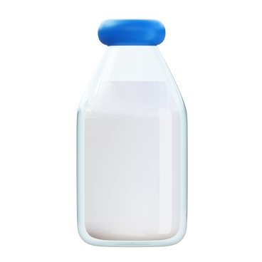 milk bottle PNG, SVG