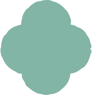 quatrefoil green PNG, SVG