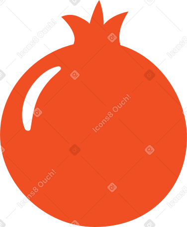 pomegranate Illustration in PNG, SVG