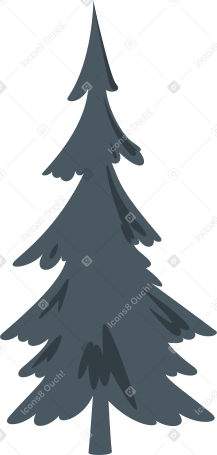 dark gray tree Illustration in PNG, SVG