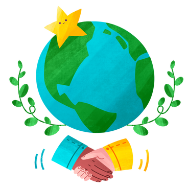 peace and friendship of nations on earth PNG, SVG