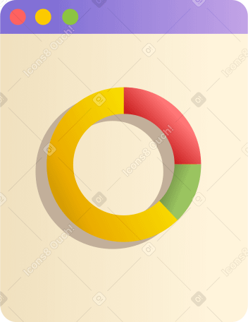 browser window with analytics PNG, SVG