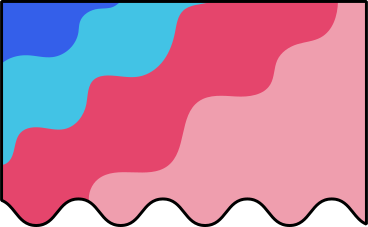 wavy rectangle PNG, SVG